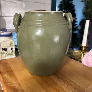 Magnolia Olive Green Ceramic Vase